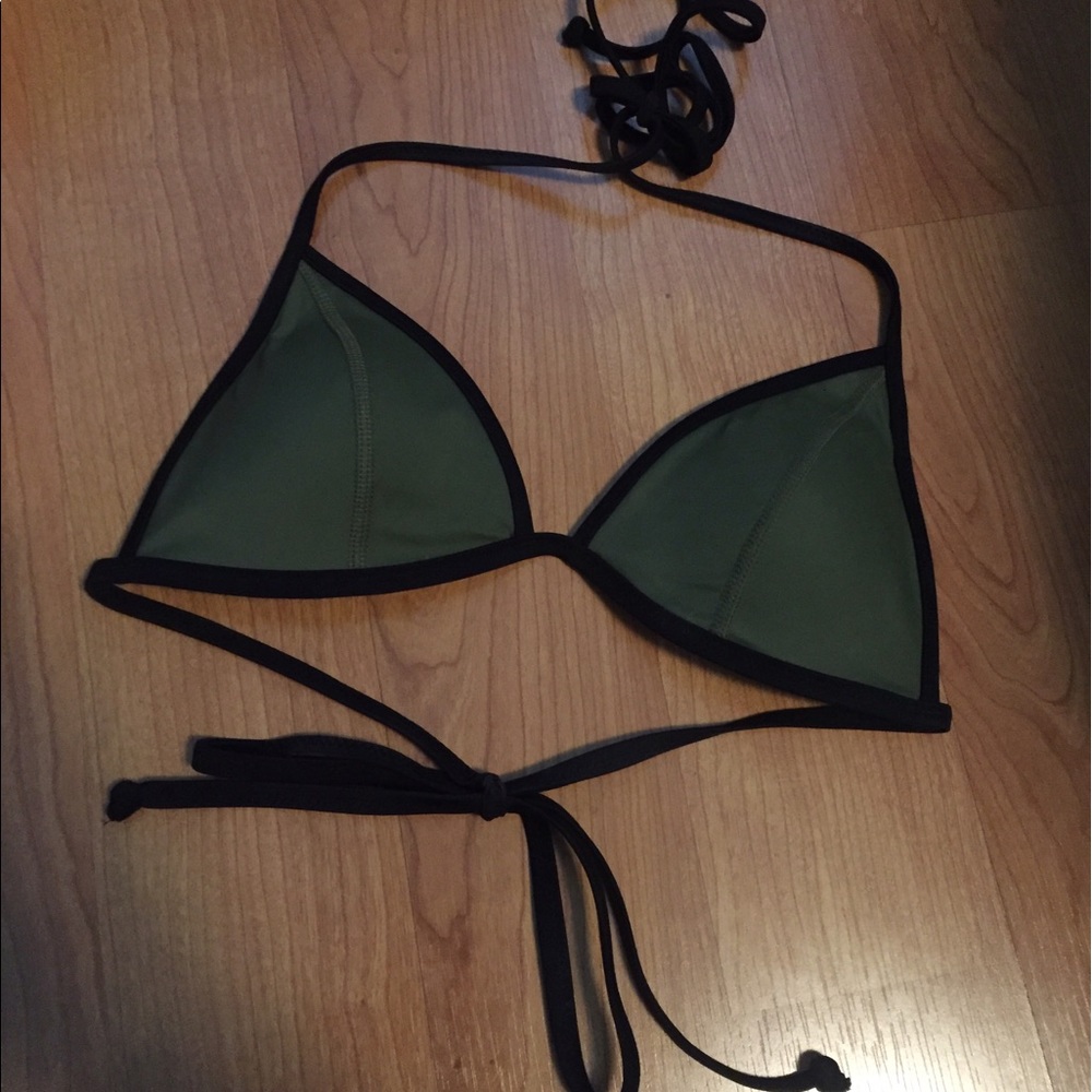 VS PINK reversible triangle bikini